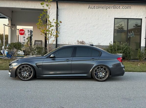 WBS8M9C59H5G84818 2017 BMW M3 Gray 