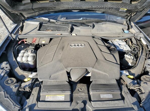 WA1LXAF77LD002564 2020 AUDI Q7 Black Vista de la etiqueta del VIN