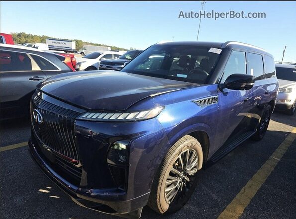 JN8AZ3CC8S9602083 2025 INFINITI QX80 Blue 