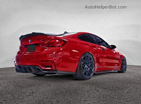 WBS4Y9C01LFJ62949 2020 BMW M4 Red Front right