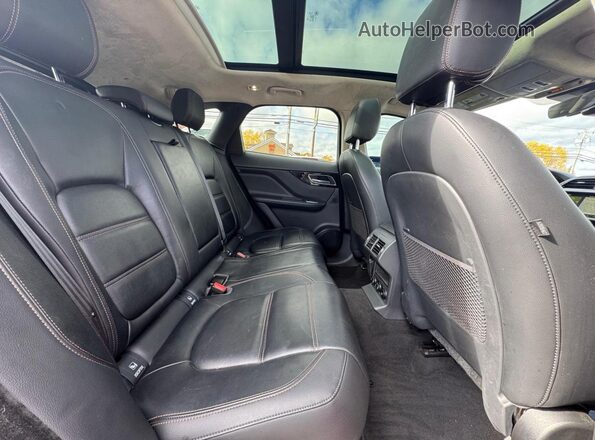 SADCK2GX4LA642987 2020 JAGUAR F-PACE Red Vista trasera
