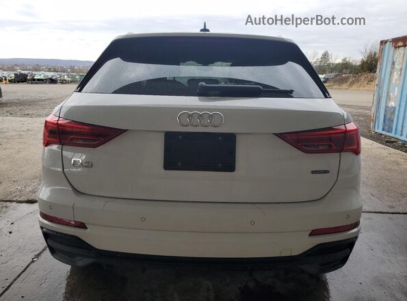 WA1DECF31S1062696 2025 AUDI Q3 White Widok wnętrza z przodu