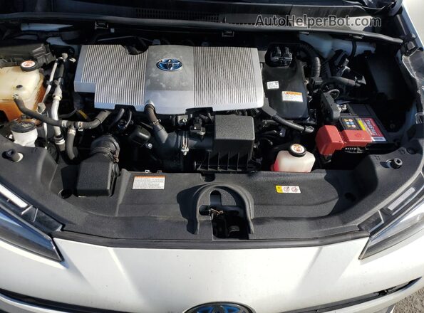 JTDKARFU1K3083640 2019 TOYOTA PRIUS White 