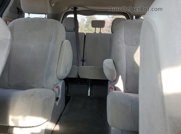 5TDZZ3DC8LS084976 2020 TOYOTA SIENNA Black Rear interior view