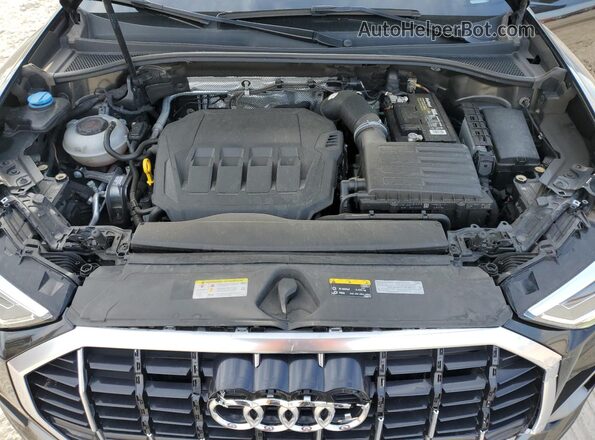 WA1EECF37M1052374 2021 AUDI Q3 Black Widok naklejki z numerem VIN