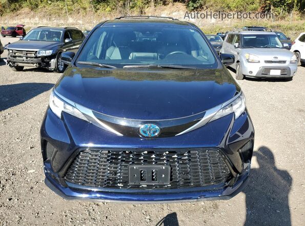 5TDDSKFC0RS121565 2024 TOYOTA SIENNA Blue Widok z tyłu