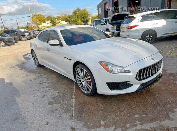 ZAM56RPS0H1236696 2017 MASERATI QUATTROPOR White Trasero izquierdo
