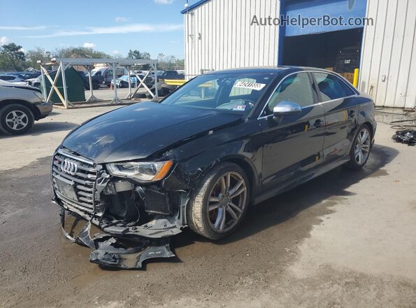 WAUB1GFF1G1004439 2016 AUDI S3 Черный Панорамный вид салона 360°