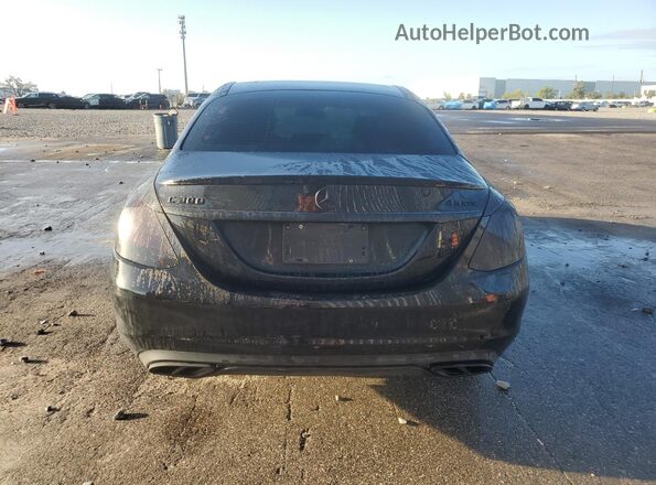 WDDWF4KB7JR404169 2018 MERCEDES-BENZ C-CLASS Black 