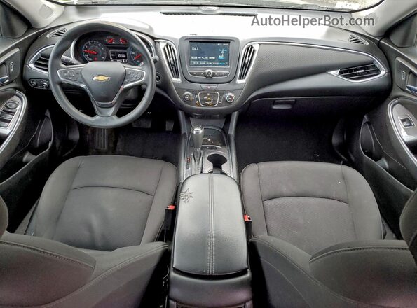 1G1ZD5ST7JF215849 2018 CHEVROLET MALIBU Gray Widok zestawu wskaźników