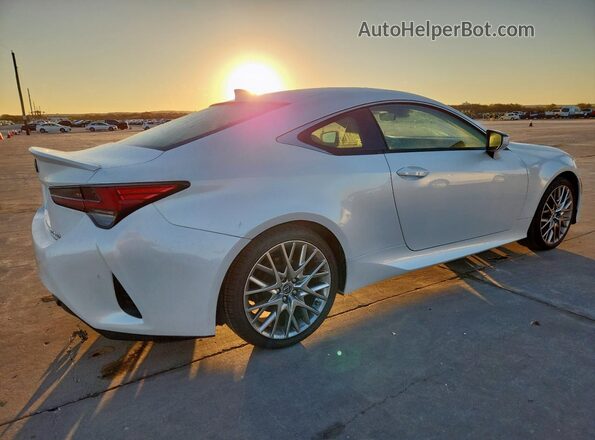 JTHDZ5BC2N5025440 2022 LEXUS RC White Przód prawy