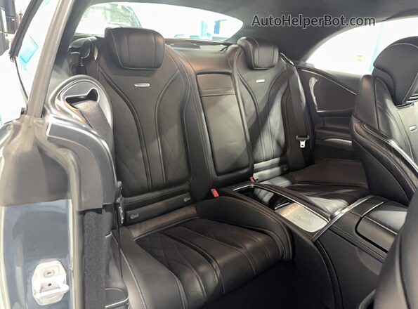 WDDXK7JB8HA019473 2017 MERCEDES-BENZ S Gray Вид салону спереду