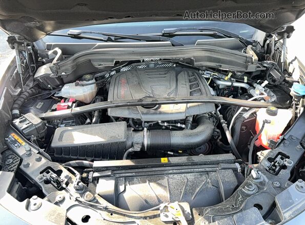 ZASPAKAN5K7C65788 2019 ALFA ROMEO STELVIO Gray წინა პანელის ხედი
