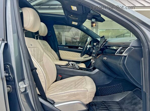4JGDF7DE8HA829365 2017 MERCEDES-BENZ GLS-CLASS Gray უკანა ხედი