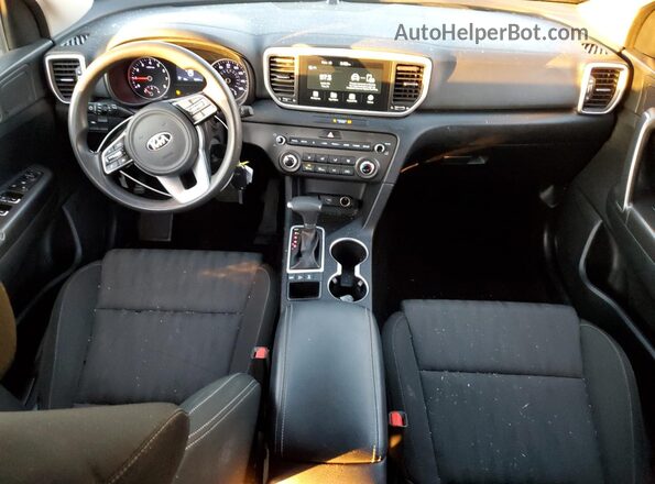 KNDPMCAC7N7006504 2022 KIA SPORTAGE Silver Սարքավորումների վահանակի տեսք