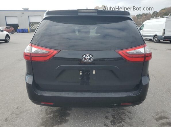 5TDZZ3DC0LS085863 2020 TOYOTA SIENNA Black წინა სალონის ხედი