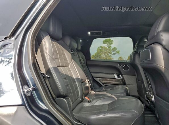 SALWV2FE2HA138261 2017 LAND ROVER RANGE ROVER Синий Вид подкапотного пространства