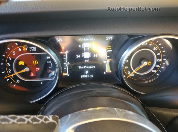 1C6HJTFG6NL162718 2022 JEEP GLADIATOR White Հետևի նստատեղերի տեսք
