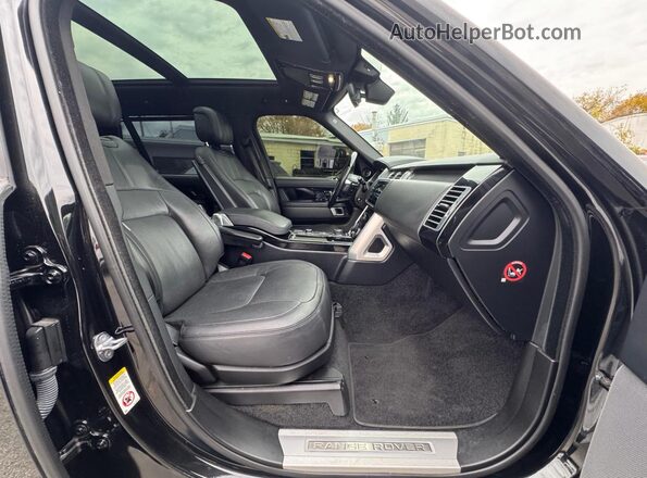 SALGS5RE6JA397139 2018 LAND ROVER RANGE Black უკანა ხედი