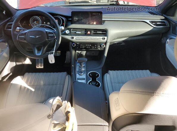 KMTG34SC5SU152504 2025 GENESIS G70 Maroon 
