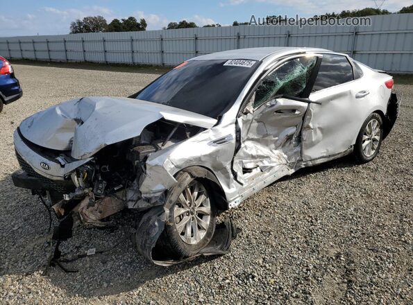 5XXGT4L37JG266425 2018 KIA OPTIMA Серебряный Задняя левая четверть