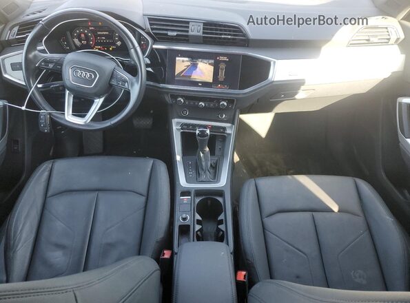WA1AUCF34M1071109 2021 AUDI Q3 Black Vista del cuadro de instrumentos
