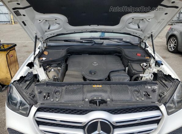 4JGFB5KBXLA007984 2020 MERCEDES-BENZ GLE-CLASS White Vista de la etiqueta del VIN
