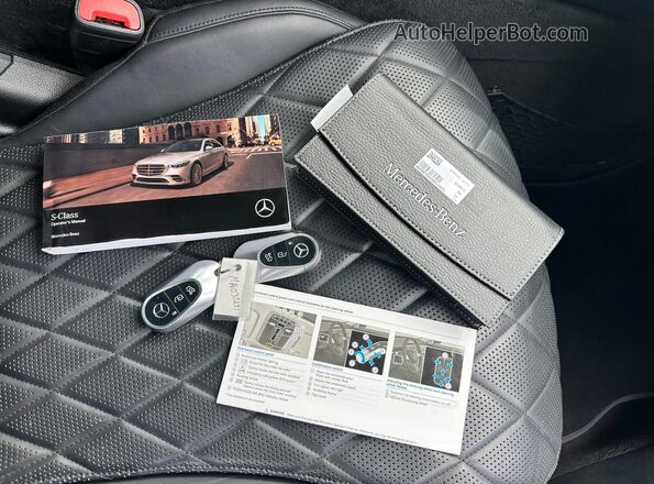 W1K6G7GB5MA039291 2021 MERCEDES-BENZ S-CLASS Белый 