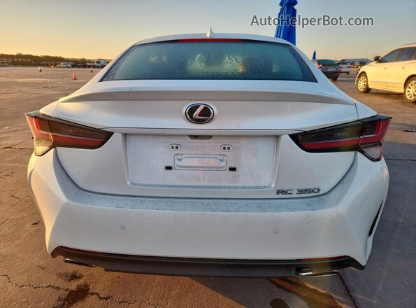 JTHDZ5BC2N5025440 2022 LEXUS RC White Widok wnętrza z przodu