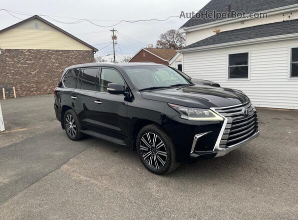 JTJHY7AX4J4258304 2018 LEXUS LX Black წინა ხედი