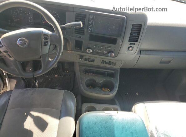 1N6BF0KY6LN810098 2020 NISSAN NV White Սարքավորումների վահանակի տեսք