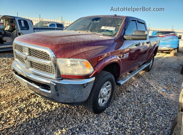 3C6UR5CL0HG529831 2017 RAM 2500 Бордовый Задняя левая четверть