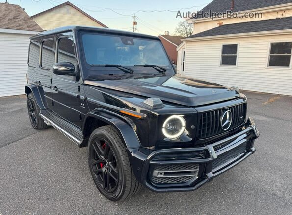 WDCYC7HJ7LX337075 2020 MERCEDES-BENZ G-CLASS Black წინა ხედი