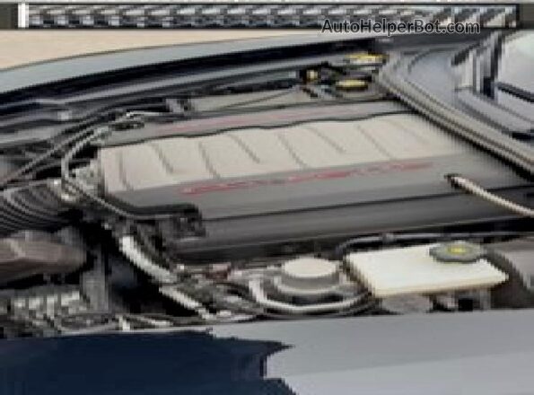 1G1YY3D77K5111986 2019 CHEVROLET CORVETTE Black წინა პანელის ხედი