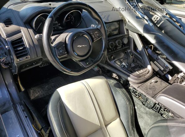 SAJWJ6HL1GMK31826 2016 JAGUAR F-TYPE Серый Вид щитка приборов