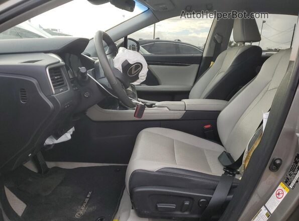 2T2ZZMCAXJC101249 2018 LEXUS RX 350 Gray წინა პანელის ხედი