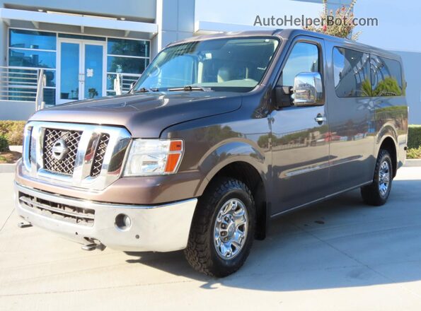 5BZAF0AAXGN853139 2016 NISSAN NV Gray 