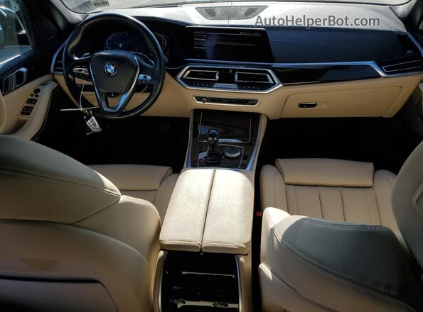 5UXCR6C03M9E51556 2021 BMW X5 Black ხელსაწყოთა პანელის ხედი