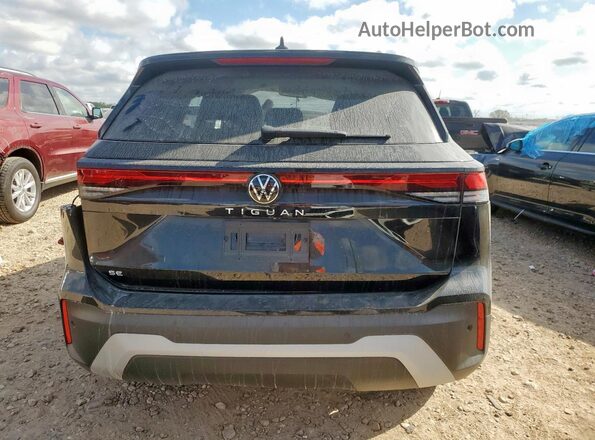 3VVFR7RM9SM024233 2025 VOLKSWAGEN TIGUAN Black წინა სალონის ხედი