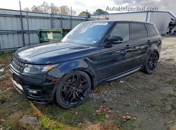 SALWV2FE2HA138261 2017 LAND ROVER RANGE ROVER Синий Задняя левая четверть
