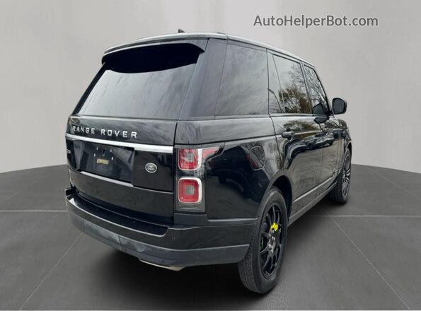 SALGS5RE6JA397139 2018 LAND ROVER RANGE Black წინა ხედი