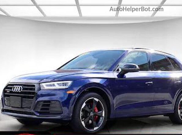 WA1B4AFY0K2077517 2019 AUDI SQ5 Синий Задняя левая четверть