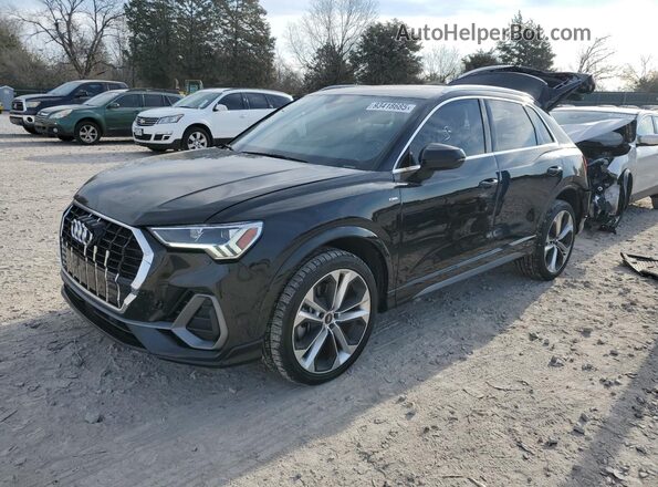 WA1EECF37M1052374 2021 AUDI Q3 Black Tył lewy