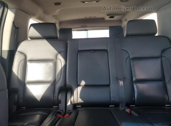 1GKS1GKC0LR289097 2020 GMC YUKON Black უკანა სალონის ხედი