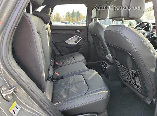 WA1EECF31L1022611 2020 AUDI Q3 Gray Engine compartment view