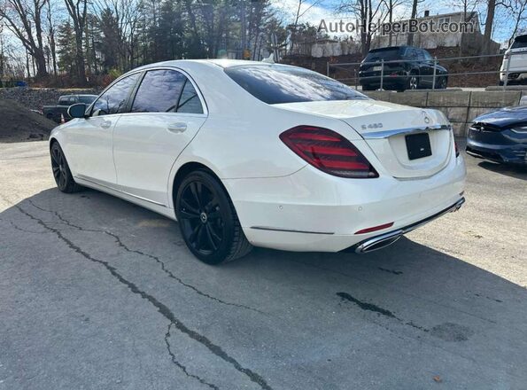 WDDUG6EB2KA439407 2019 MERCEDES-BENZ S White Trasero derecho
