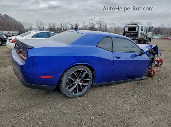 2C3CDZFJ9JH279567 2018 DODGE CHALLENGER Blue 