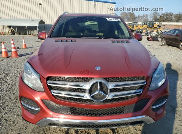 4JGDA5JB4GA734796 2016 MERCEDES-BENZ GLE-CLASS Red 