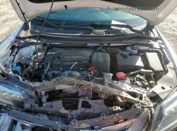 19UDE2F74HA009293 2017 ACURA ILX Белый Вид задней части салона