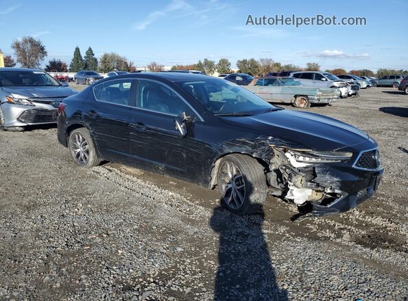 19UDE2F76MA009645 2021 ACURA ILX Черный Передняя правая четверть